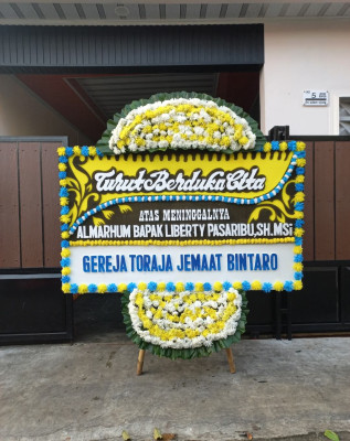 Papan Bunga Duka di Sungai Langkai