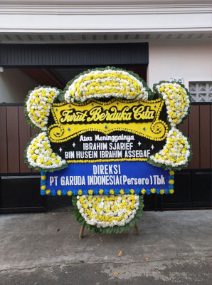 Papan Bunga Duka di Sungai Langkai